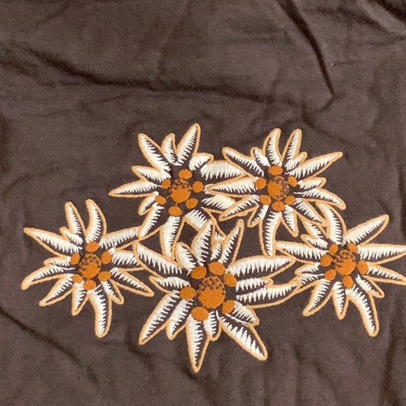 Alp-n-Rock EDELWEISS Turtleneck Top -Chocolate - Picture 3 of 16